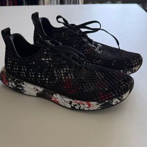 NOBULL Black and Red Mesh Women's Sneakers